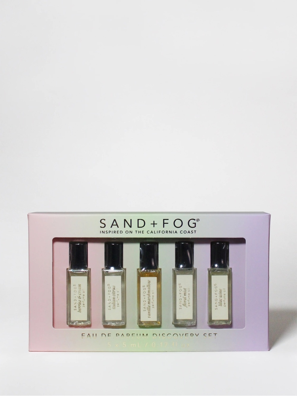 SAND + FOG “SWEET” Eau de Parfum Oil Rollerball Discovery Set (5 x 5mL)